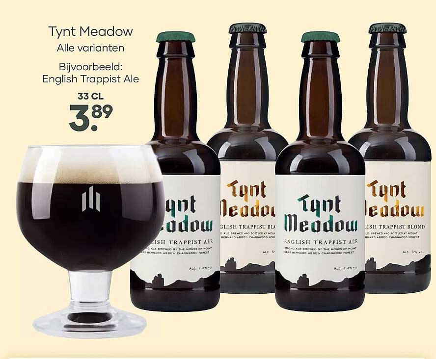 Tynt Meadow Alle varianten Bijvoorbeeld: English Trappist Ale 33 CL