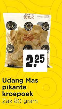 Udang Mas pikante kroepoek