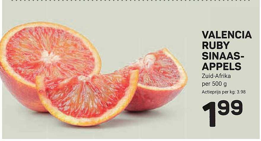 VALENCIA RUBY SINAAS-APPELS