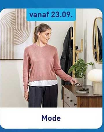 vanaf 23.09. Mode