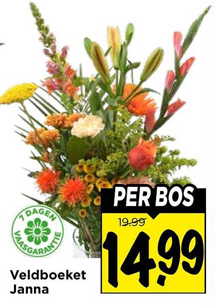 Veldboeket Janna PER BOS