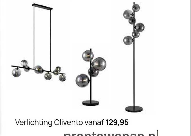 Verlichting Olivento vanaf 129,95