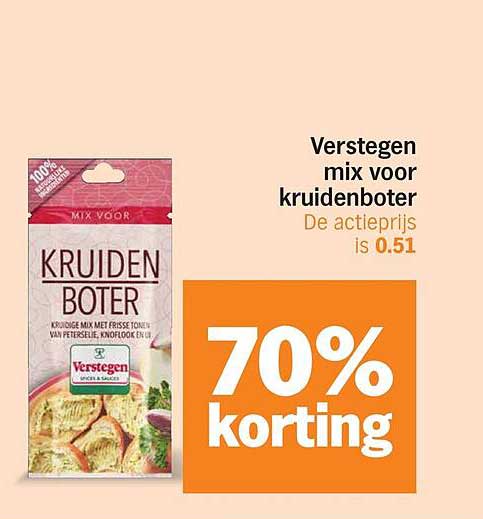 Verstegen mix voor kruidenboter 70% korting