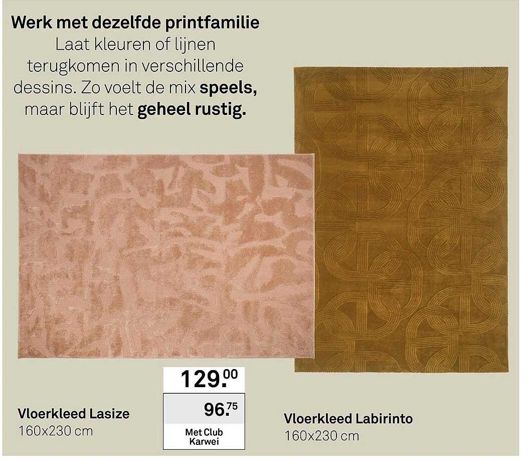 Vloerkleed Lasize 160x230 cm