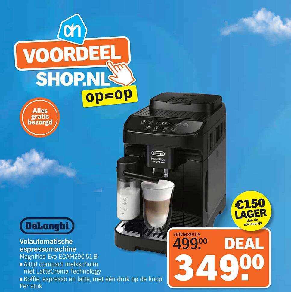 Volautomatische espressomachine Magnifica Evo ECAM290.51.B
