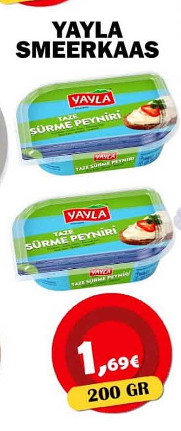 YAYLA SMEERKAAS