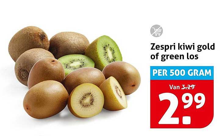 Zespri kiwi gold of green los