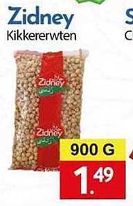 Zidney Kikkererwten
