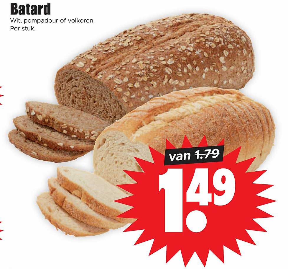 Batard aanbieding bij Dirk