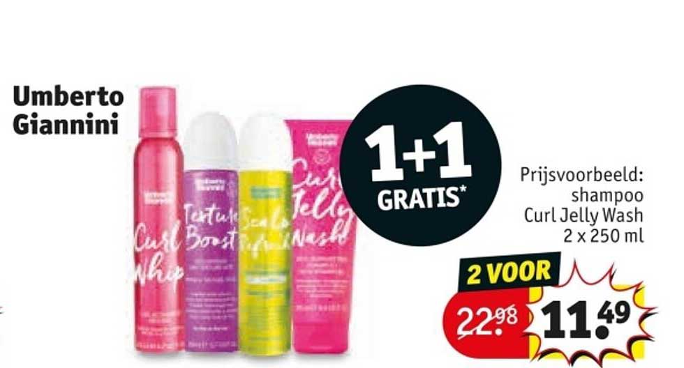 1+1 GRATIS Umberto Giannini Curl Jelly Wash 2 x 250 ml
