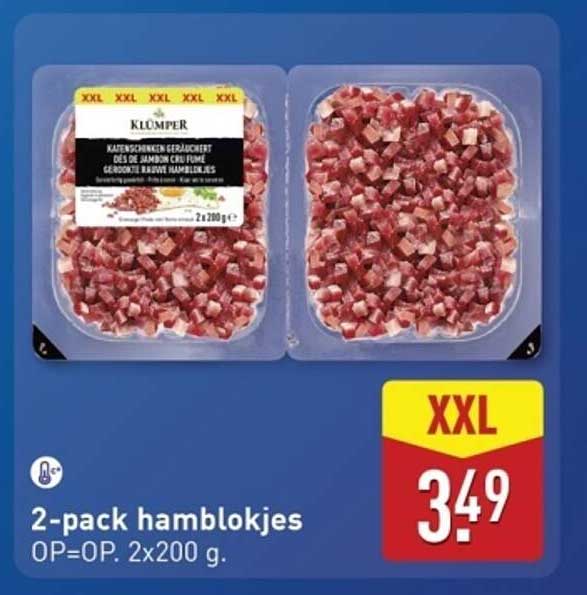 2-pack hamblokjes