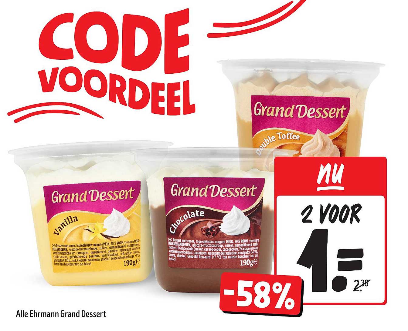 2 voor 1,00