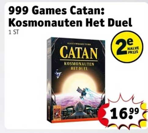 999 Games Catan: Kosmonauten Het Duel