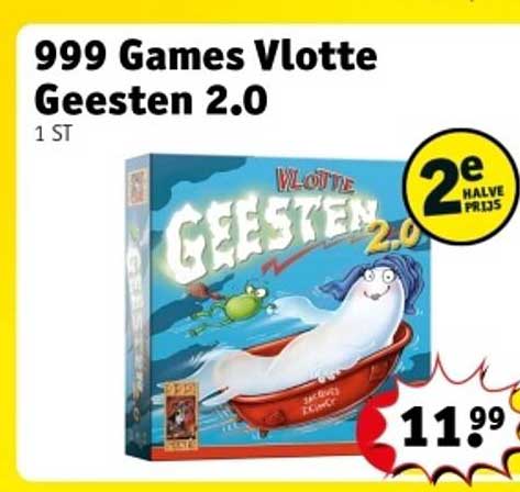 999 Games Vlotte Geesten 2.0