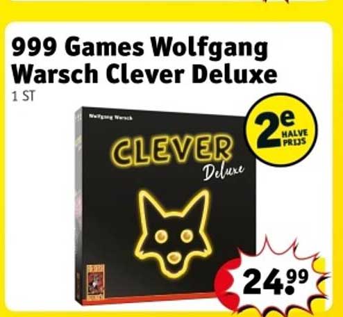 999 Games Wolfgang Warsch Clever Deluxe