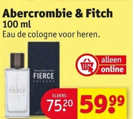 Abercrombie & Fitch 100 ml Eau de cologne voor heren.