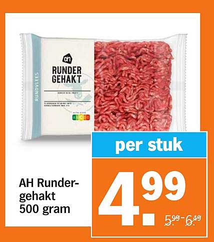 AH Rundgehakt 500 gram