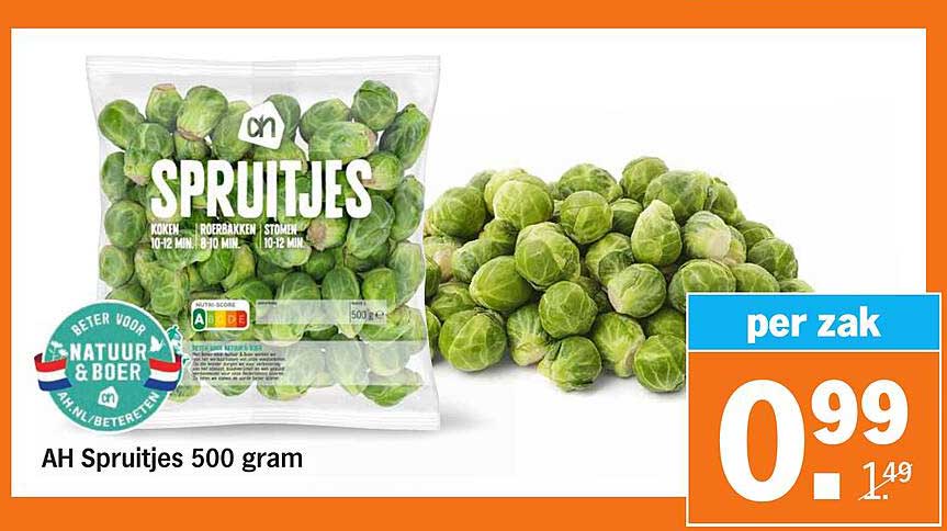 AH Spruitjes 500 gram