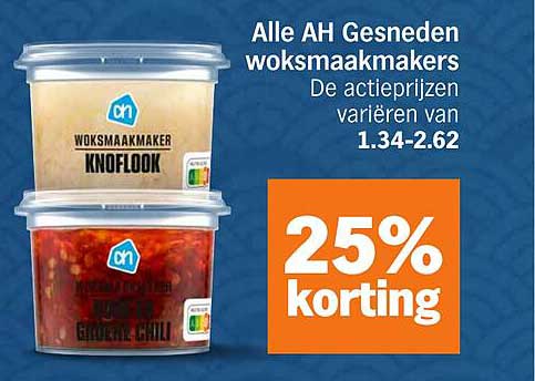 Alle AH Gesneden woksmaakmakers