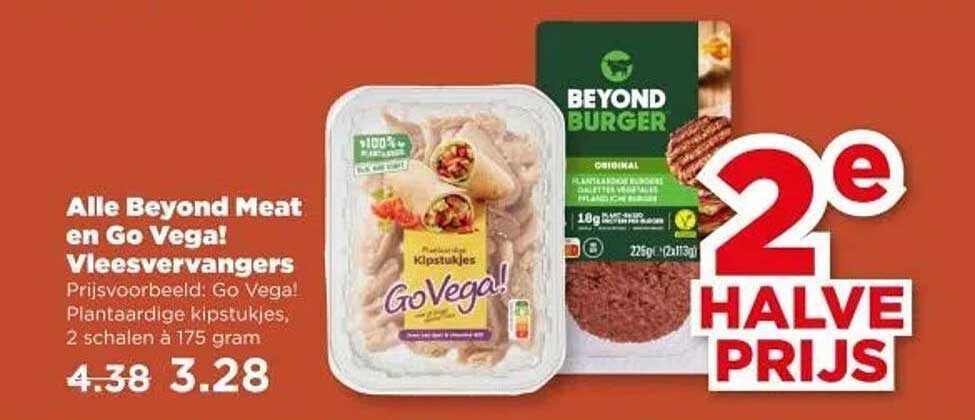 Alle Beyond Meat en Go Vega! Vleesvervangers