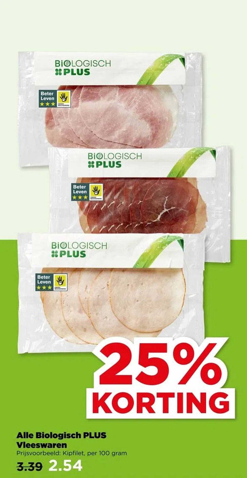 Alle Biologisch PLUS Vleeswaren