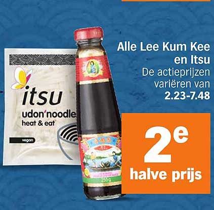 Alle Lee Kum Kee en Itsu De actieprijzen variëren van 2.23-7.48