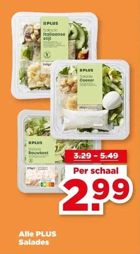 Alle PLUS Salades