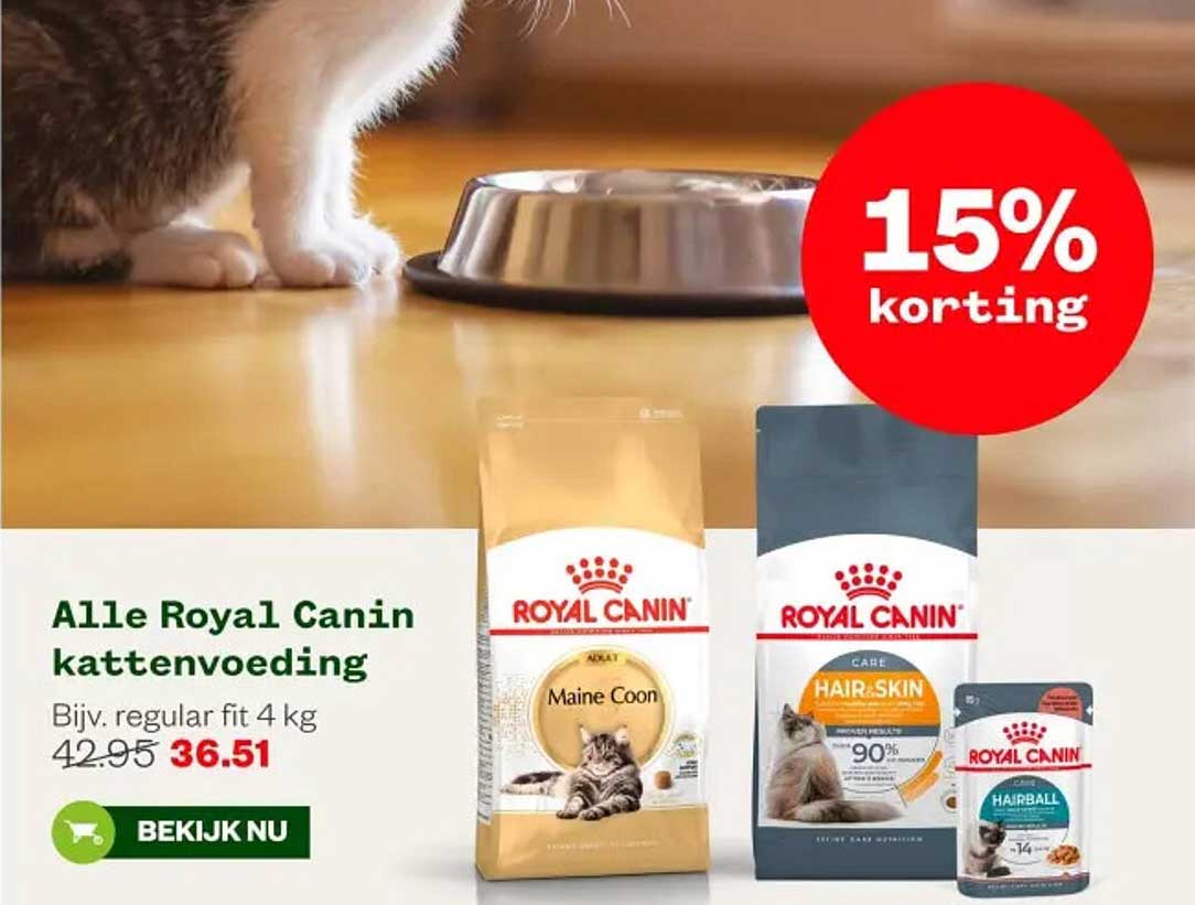 Alle Royal Canin kattenvoeding