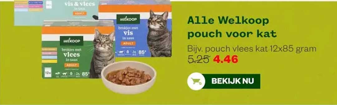 Alle Welkoop pouch voor kat