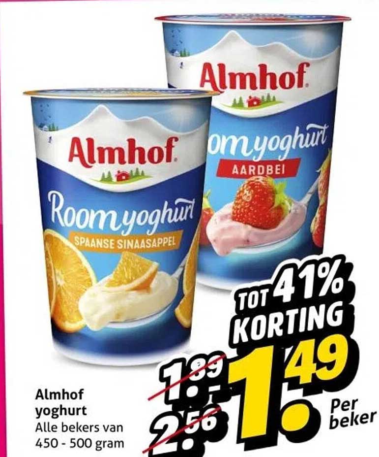 Almhof yoghurt