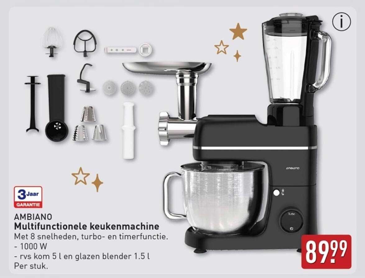 AMBIANO Multifunctionele keukenmachine