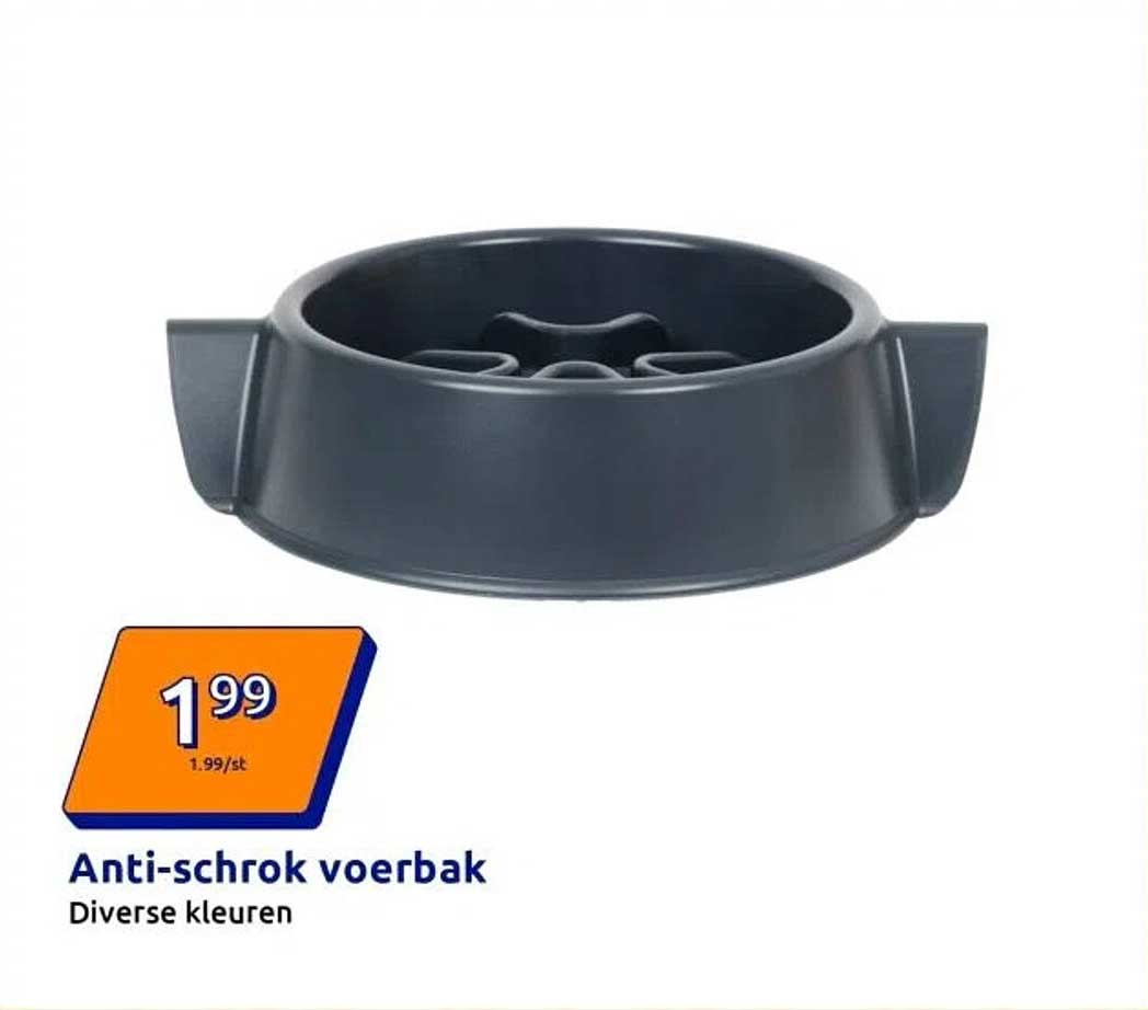 Anti-schrok voerbak