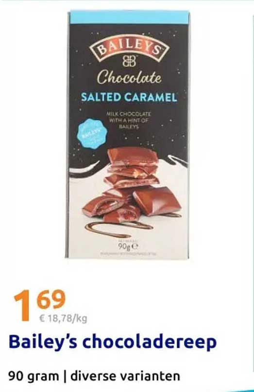 Bailey's chocoladereep