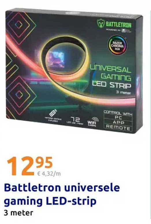 Battletron universele gaming LED-strip