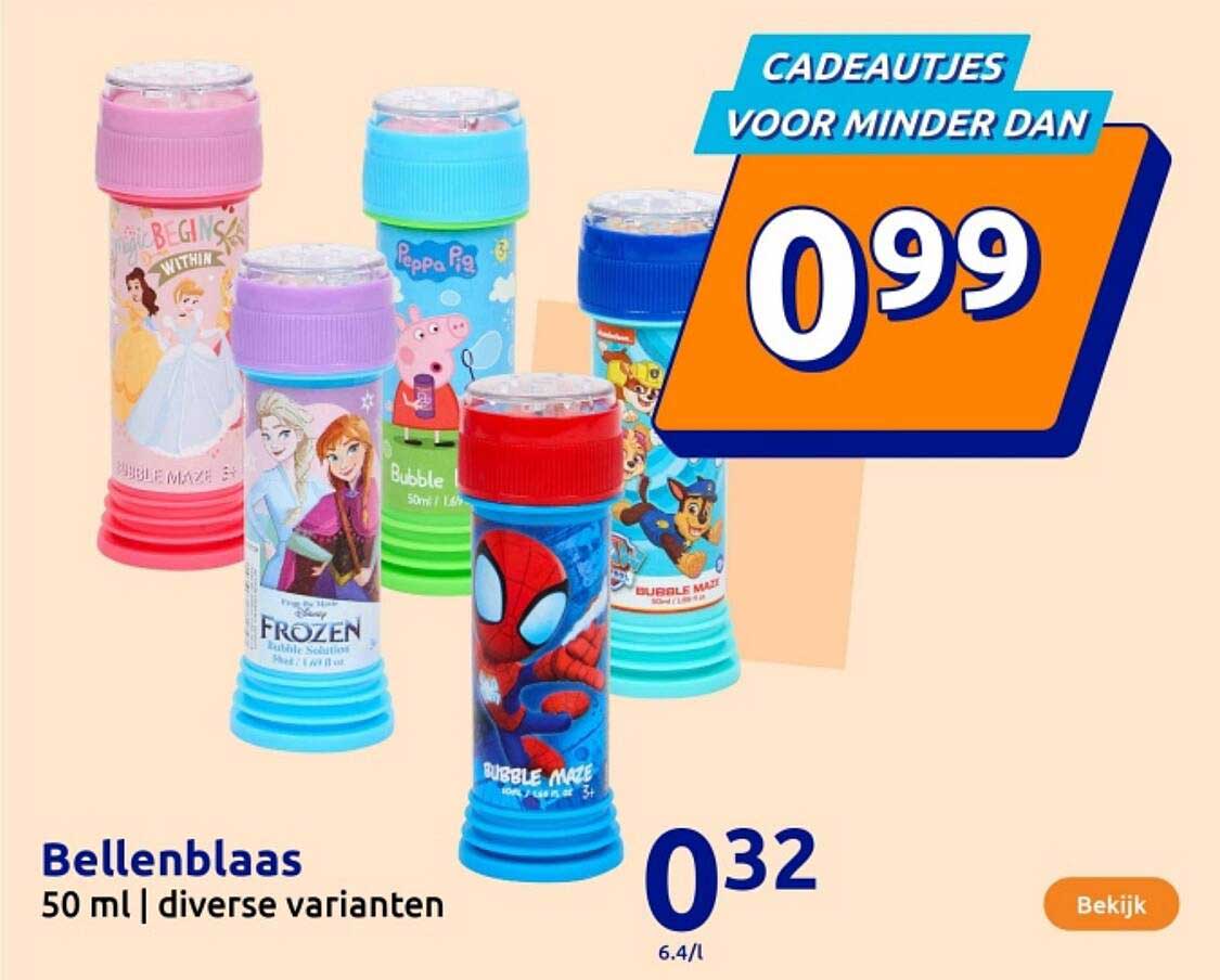 Bellenblaas 50 ml | diverse varianten