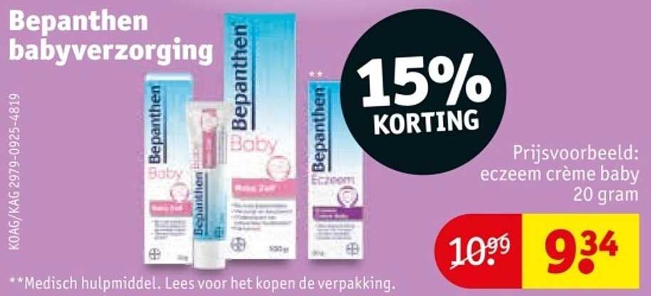 Bepanthen babyverzorging