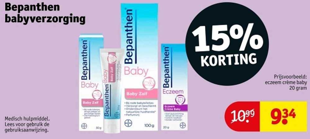 Bepanthen babyverzorging