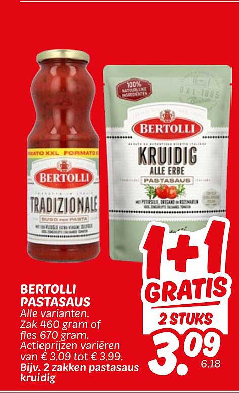 BERTOLLI PASTASAUS