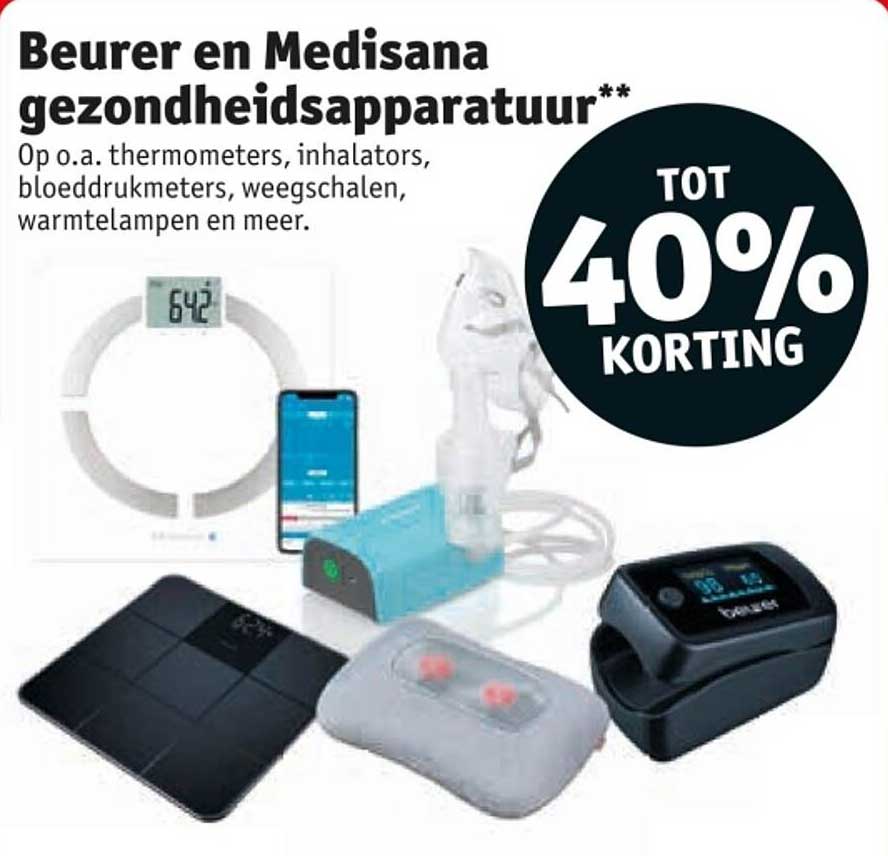 Beurer en Medisana gezondheidsapparatuur**