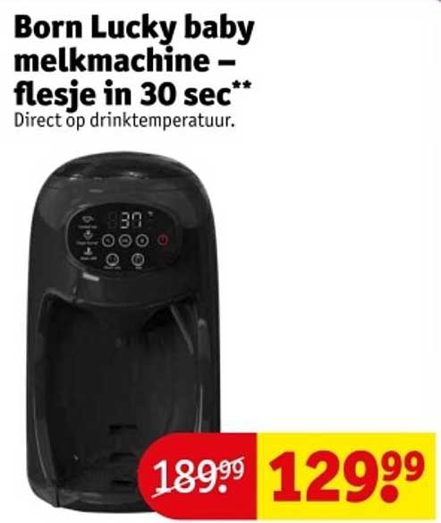 Born Lucky baby melkmachine – flesje in 30 sec**