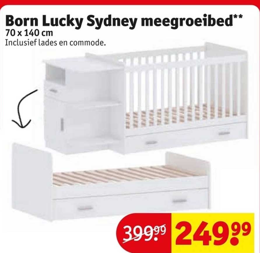 Born Lucky Sydney meegroeibed