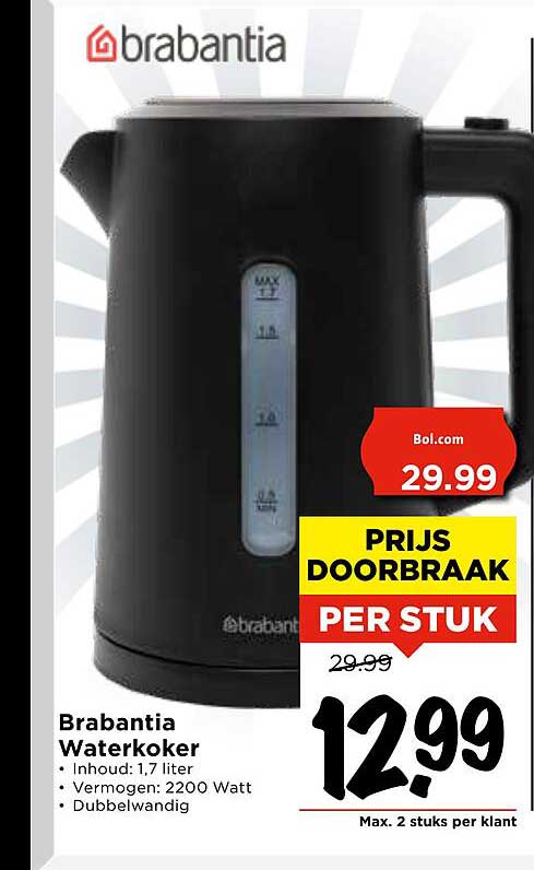 Brabantia Waterkoker