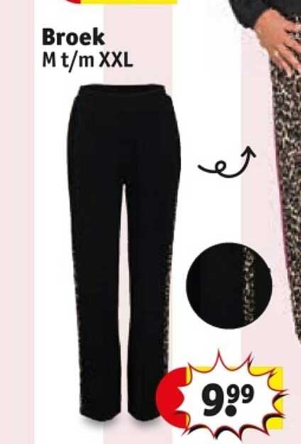 Broek M t/m XXL
