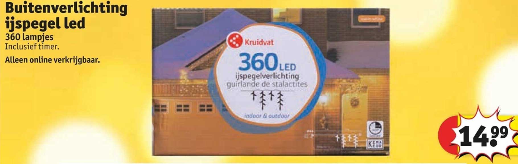 Buitenverlichting ijspegel led