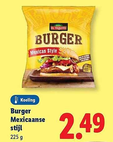 Burger Mexicaanse stijl