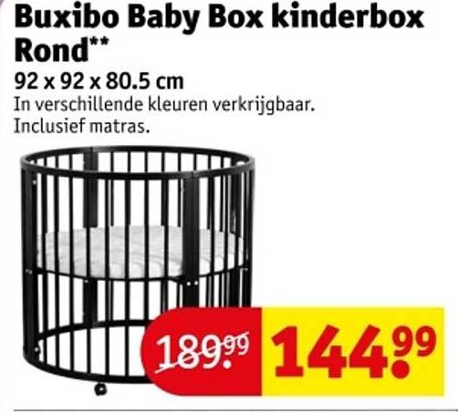 Buxibo Baby Box kinderbox Rond**
