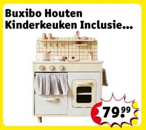 Buxibo Houten Kinderkeuken Inclusie...