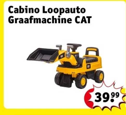 Cabino Loopauto Graafmachine CAT
