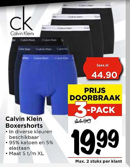 Calvin Klein Boxershorts - 3-Pack