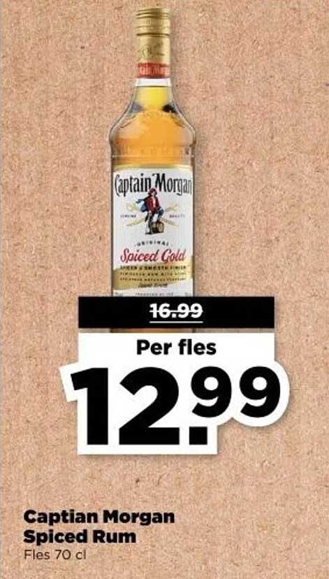 Captian Morgan Spiced Rum Fles 70 cl